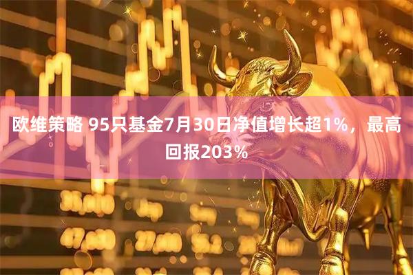 欧维策略 95只基金7月30日净值增长超1%，最高回报203%