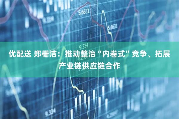 优配送 郑栅洁：推动整治“内卷式”竞争、拓展产业链供应链合作